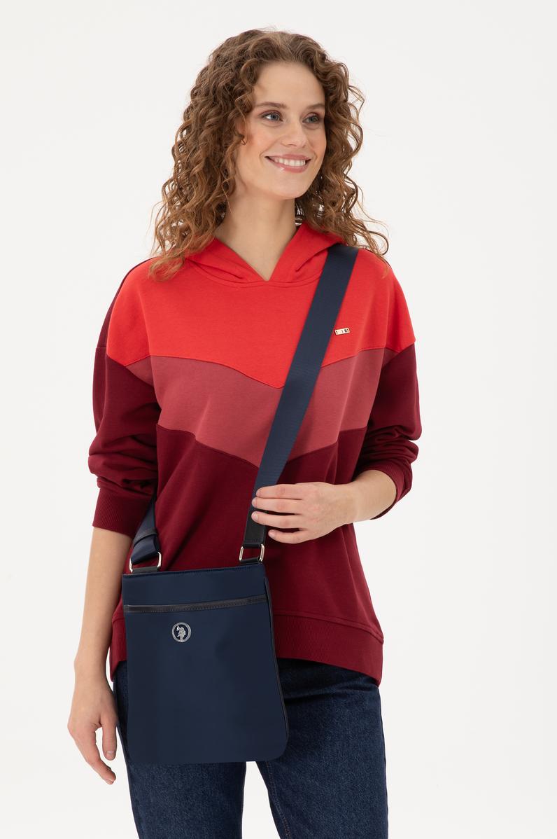 Kadın Lacivert Kapitone Çapraz Çanta