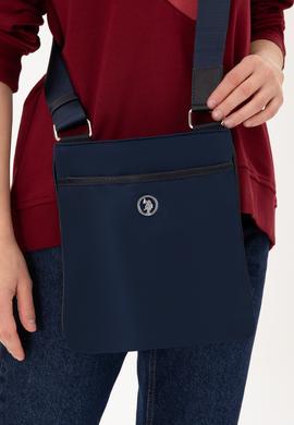 Kadın Lacivert Kapitone Çapraz Çanta - 50300296003