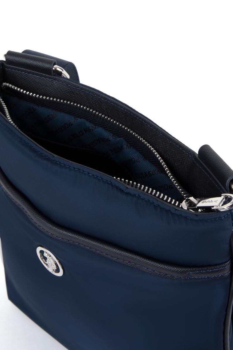 Kadın Lacivert Kapitone Çapraz Çanta