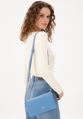 Kadın Mavi Çapraz Çanta - 50300305004