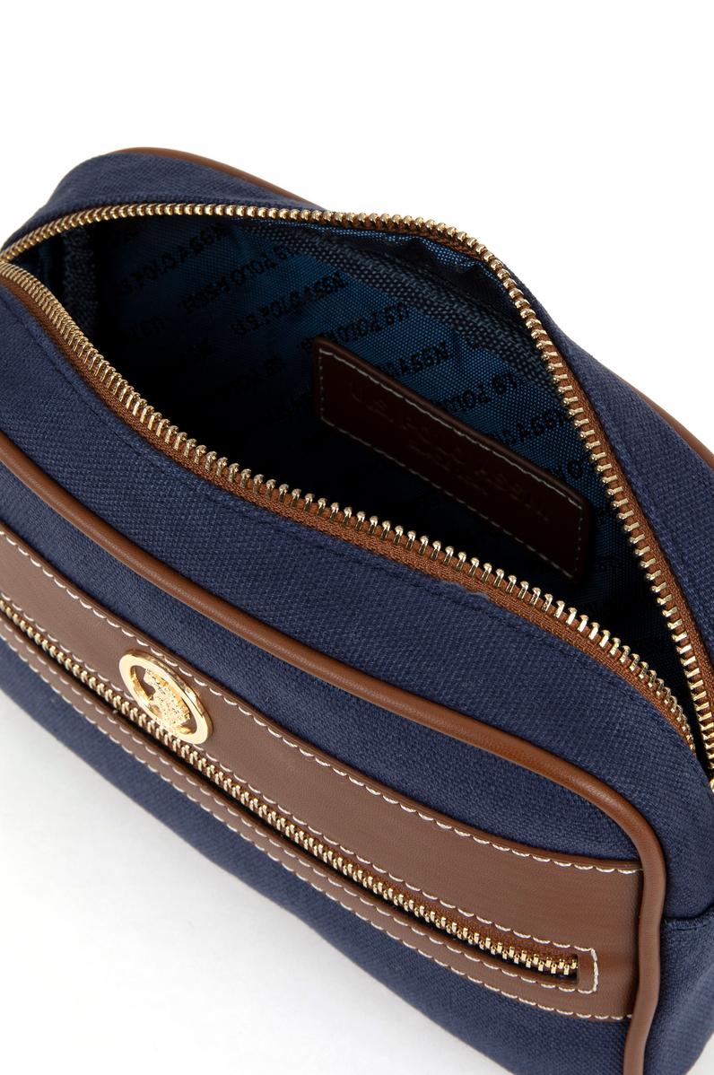 Kadın Lacivert Kanvas Çapraz Çanta