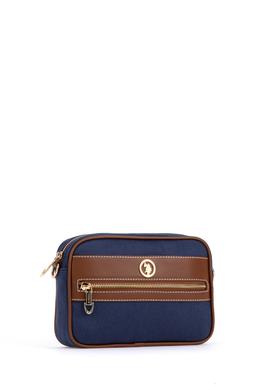 Kadın Lacivert Kanvas Çapraz Çanta - 50300319003