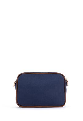 Kadın Lacivert Kanvas Çapraz Çanta - 50300319003