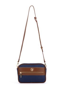 Kadın Lacivert Kanvas Çapraz Çanta - 50300319003