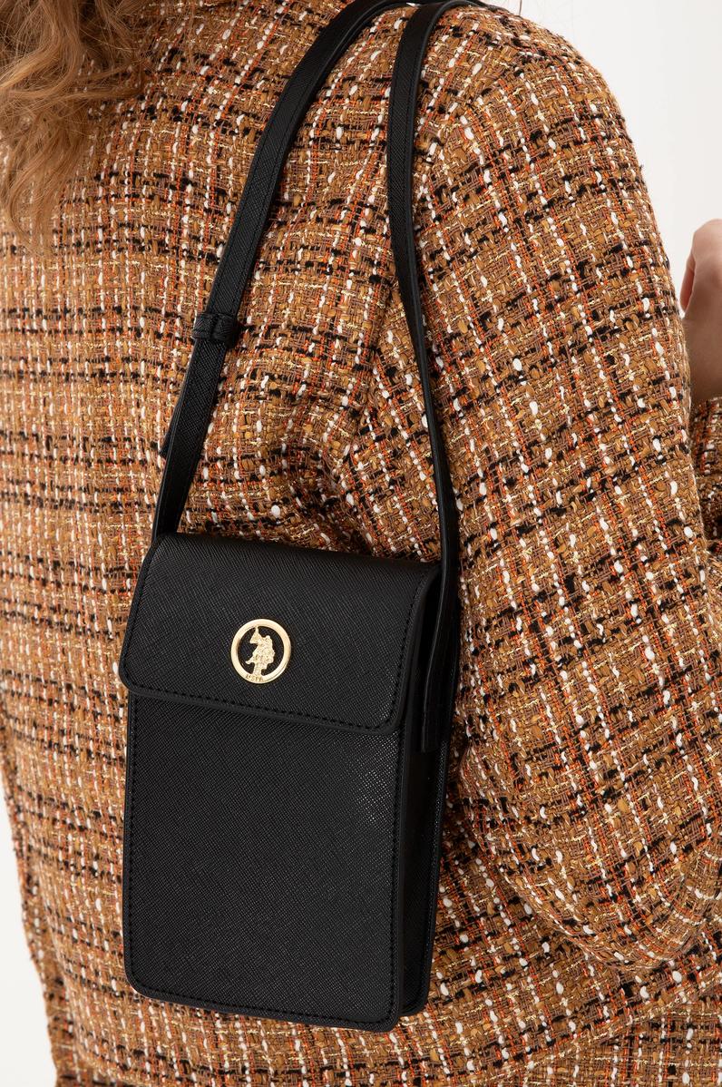 Kadın Siyah Telefon Çantası