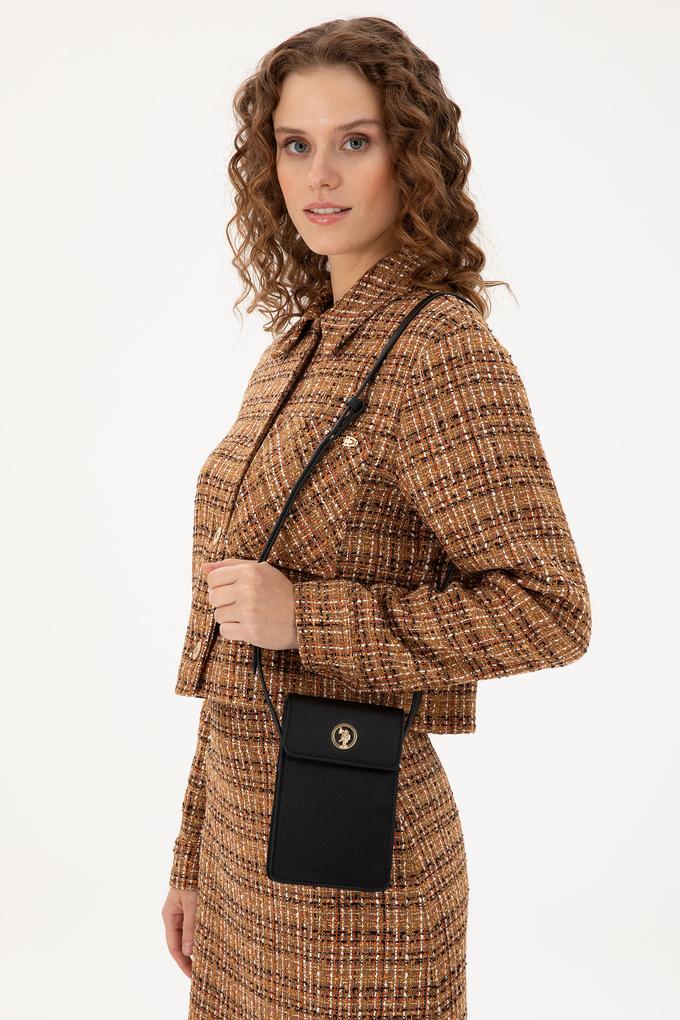 Kadın Siyah Telefon Çantası