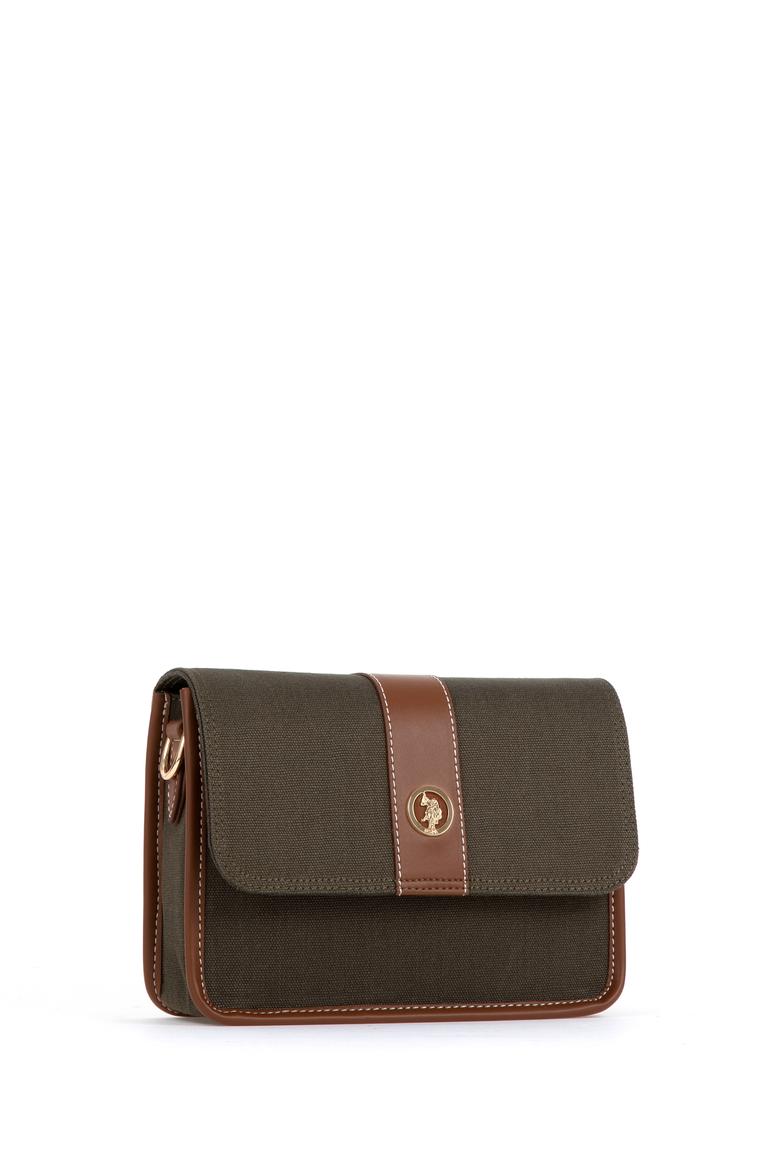 Kadın Haki Kanvas Çapraz Çanta - 50300318002