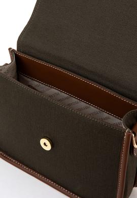 Kadın Haki Kanvas Çapraz Çanta - 50300318002