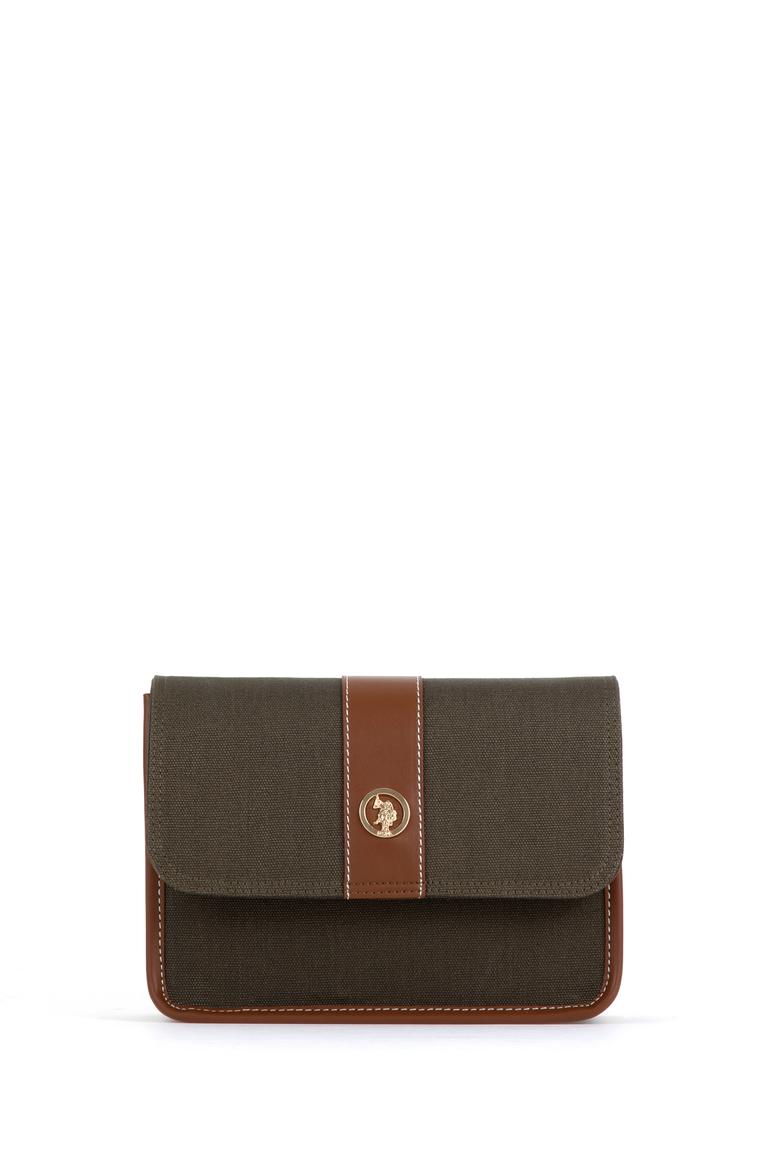 Kadın Haki Kanvas Çapraz Çanta - 50300318002