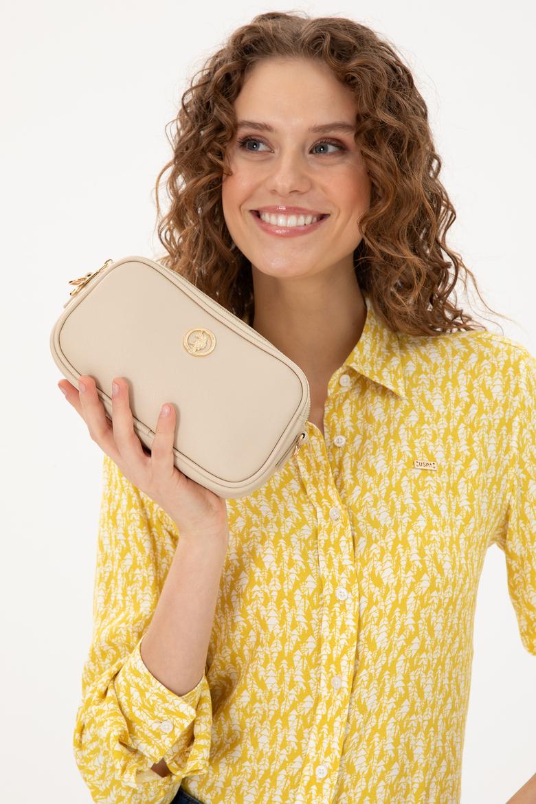 Kadın Krem Çapraz Çanta - 50300279005