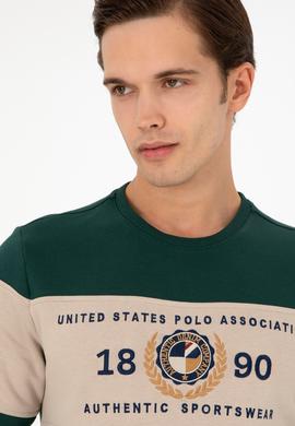 Erkek Koyu Yeşil Sweatshirt - 50296190027