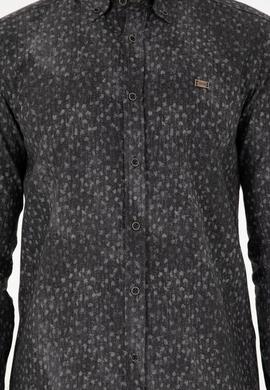 Erkek Antrasit Uzun Kollu Gömlek - 50293958008