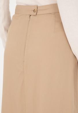 Kadın Kum Maxi Boy Dokuma Etek - 50290937004