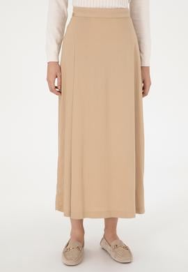 Kadın Kum Maxi Boy Dokuma Etek - 50290937004