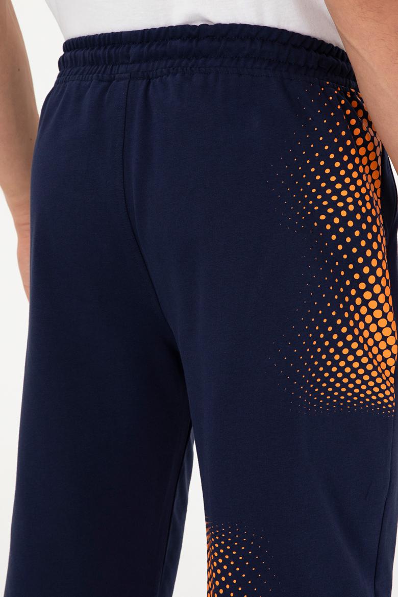 Erkek Lacivert Örme Şort - 50282013027