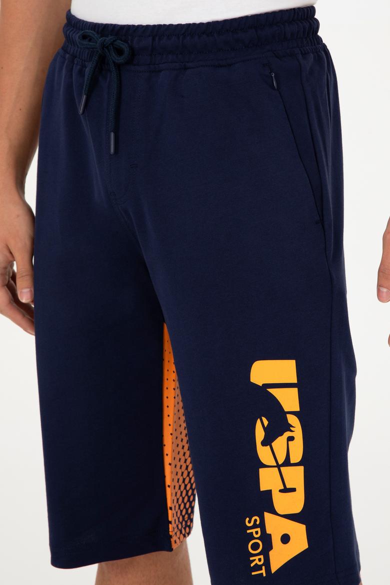 Erkek Lacivert Örme Şort - 50282013027