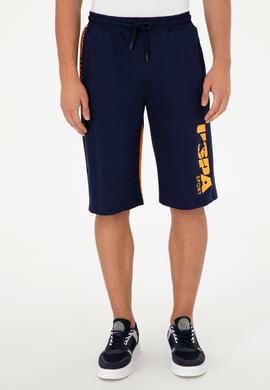 Erkek Lacivert Örme Şort - 50282013027