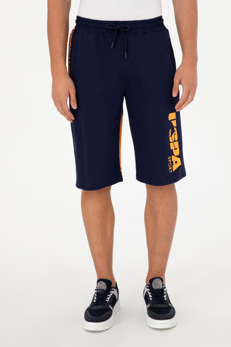 Erkek Lacivert Örme Şort - 50282013027