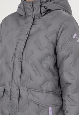 Kadın Açık Gri Kaban - 50291306025