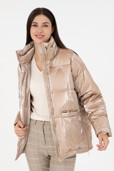 Kadın Camel Mont