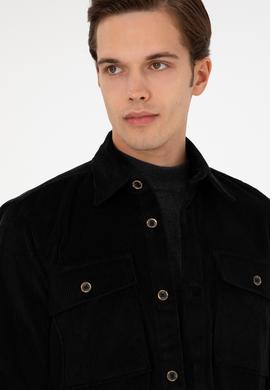 Erkek Siyah Uzun Kollu Gömlek - 50291242010