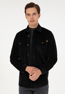 Erkek Siyah Uzun Kollu Gömlek - 50291242010