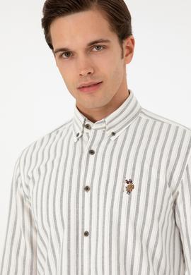 Erkek Antrasit Uzun Kollu Gömlek - 50293755007