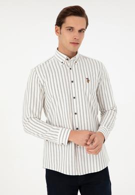 Erkek Antrasit Uzun Kollu Gömlek - 50293755007