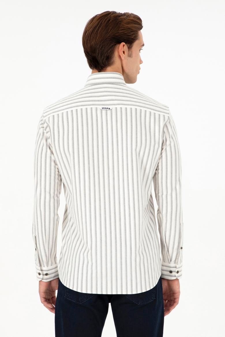 Erkek Antrasit Uzun Kollu Gömlek - 50293755007