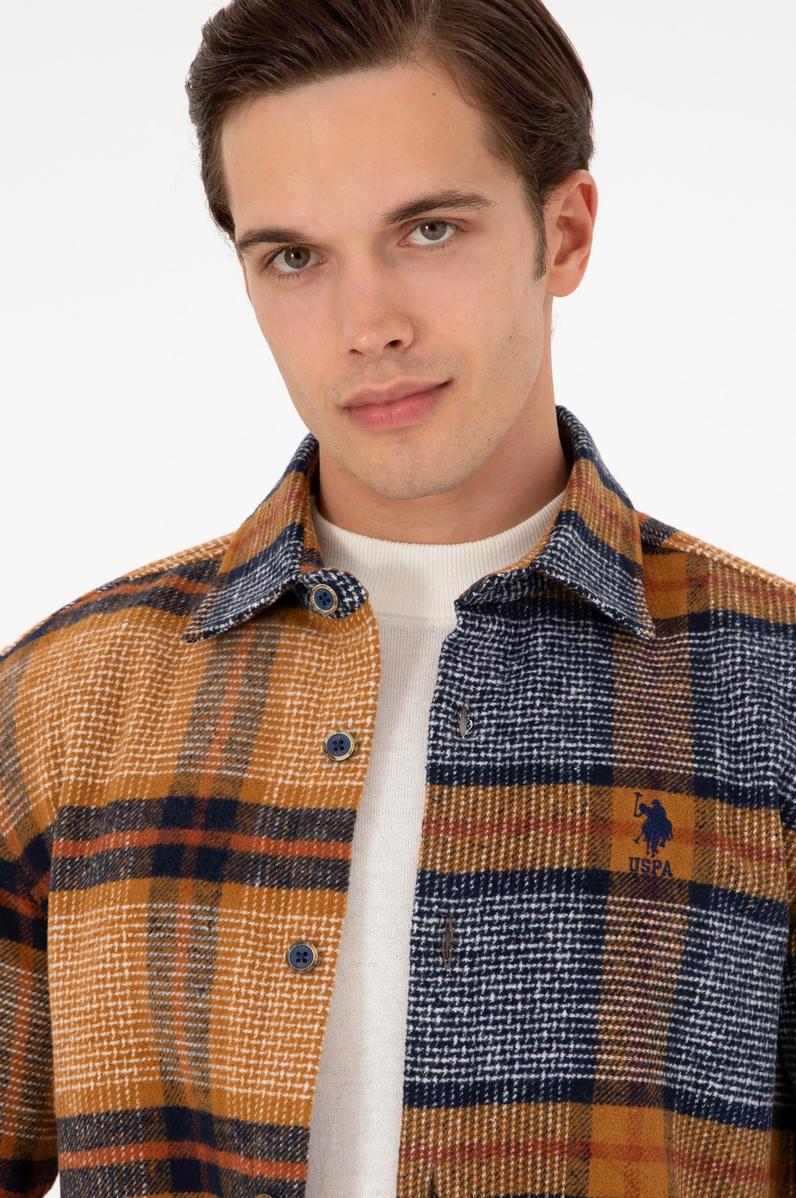 Erkek Lacivert Uzun Kollu Gömlek