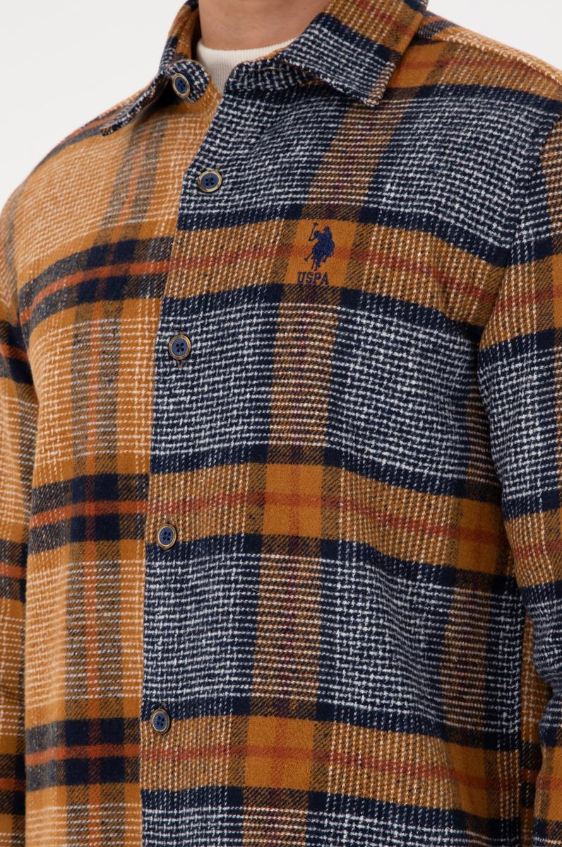 Erkek Lacivert Uzun Kollu Gömlek