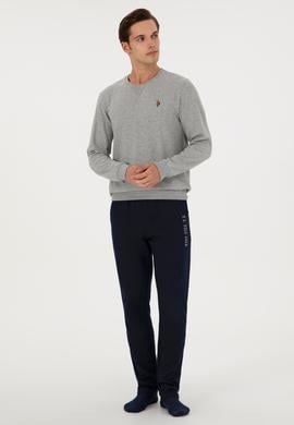 Erkek Gri Pijama Takımı - 50301714004