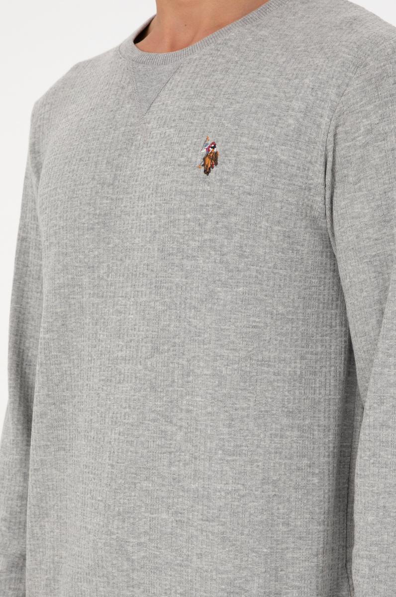 Erkek Gri Pijama Takımı