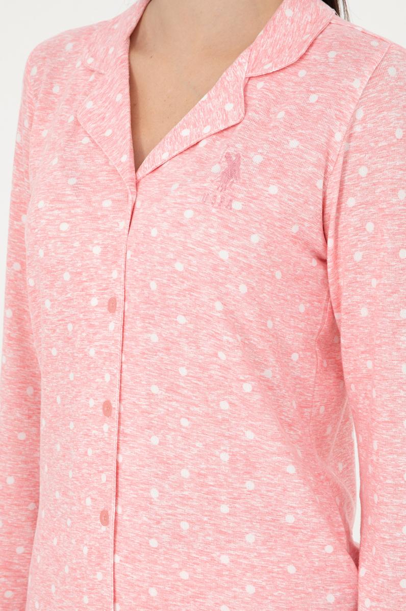 Kadın Pembe Pijama Takımı