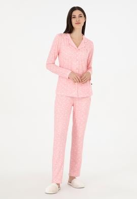 Kadın Pembe Pijama Takımı - 50303370005