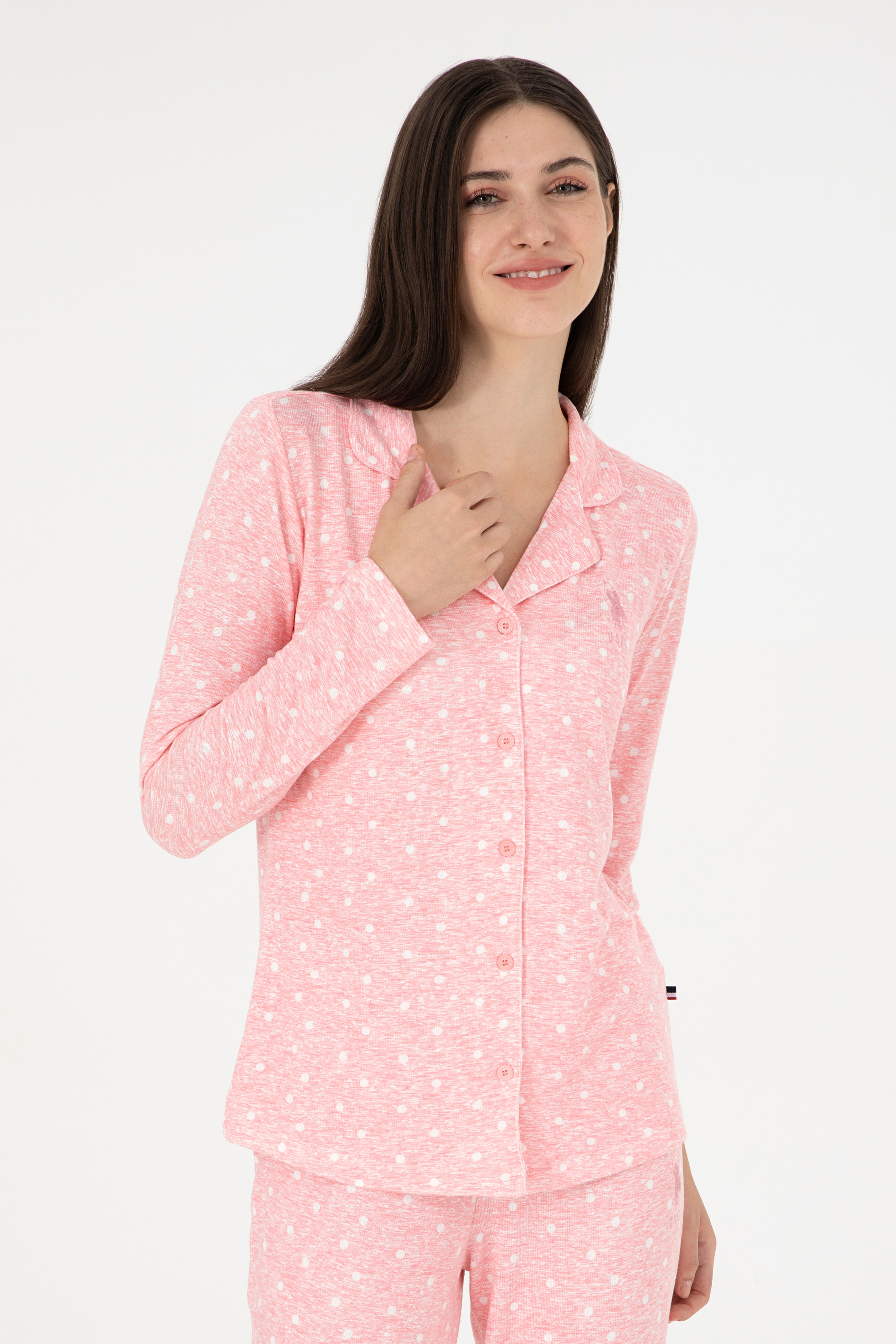 Kadın Pembe Pijama Takımı - Image 3