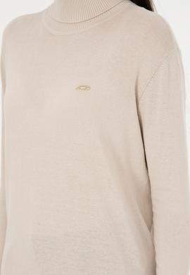 Kadın Taş Basic Boğazlı Kazak - 50288974061