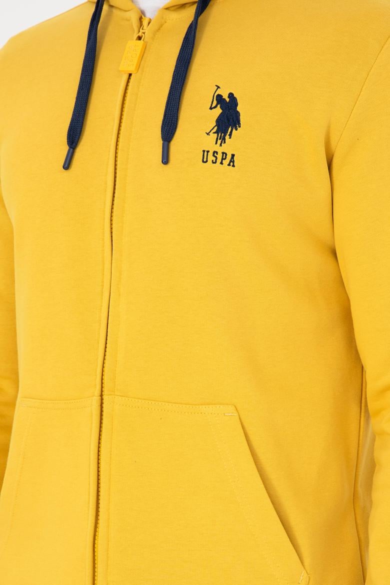 Erkek Sarı Örme Hırka - 50289028135