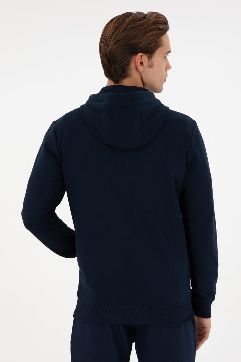 Erkek Lacivert Örme Hırka - 50289029016