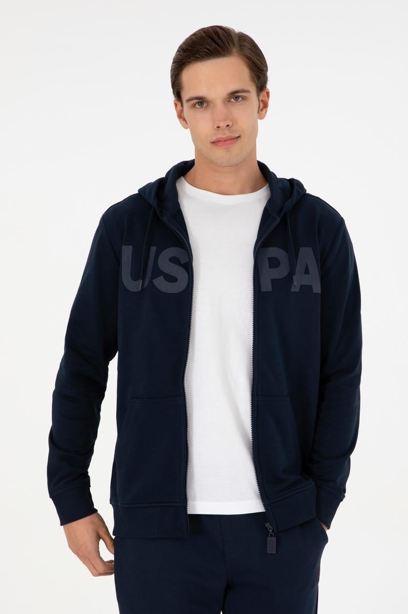 Erkek Lacivert Örme Hırka