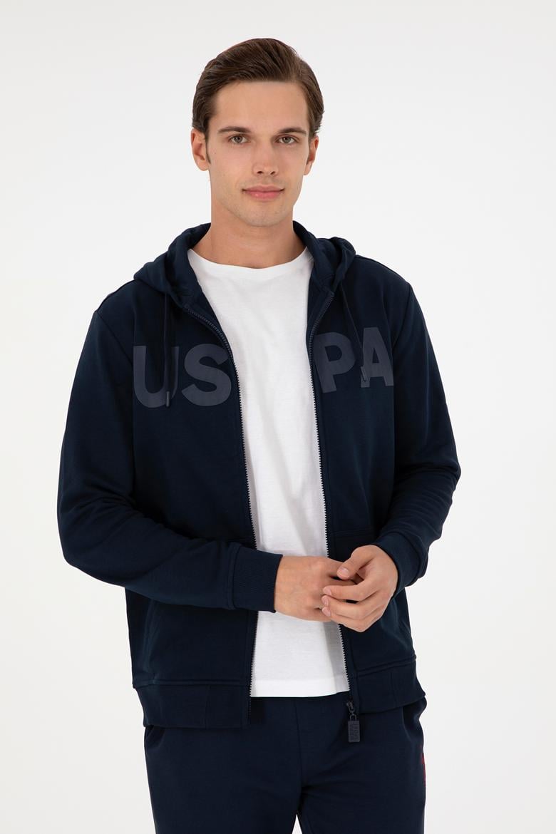 Erkek Lacivert Örme Hırka - 50289029016