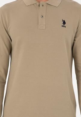 Erkek Açık Haki Basic Sweatshirt - 50289062196