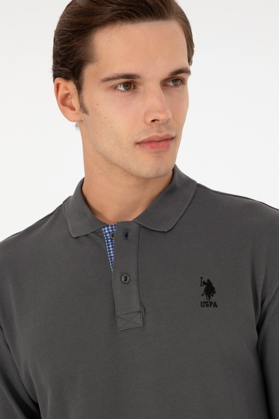 Erkek Antrasit Basic Sweatshirt