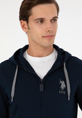 Erkek Lacivert Örme Hırka - 50289028009