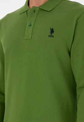 Erkek Yeşil Basic Sweatshirt - 50289060036