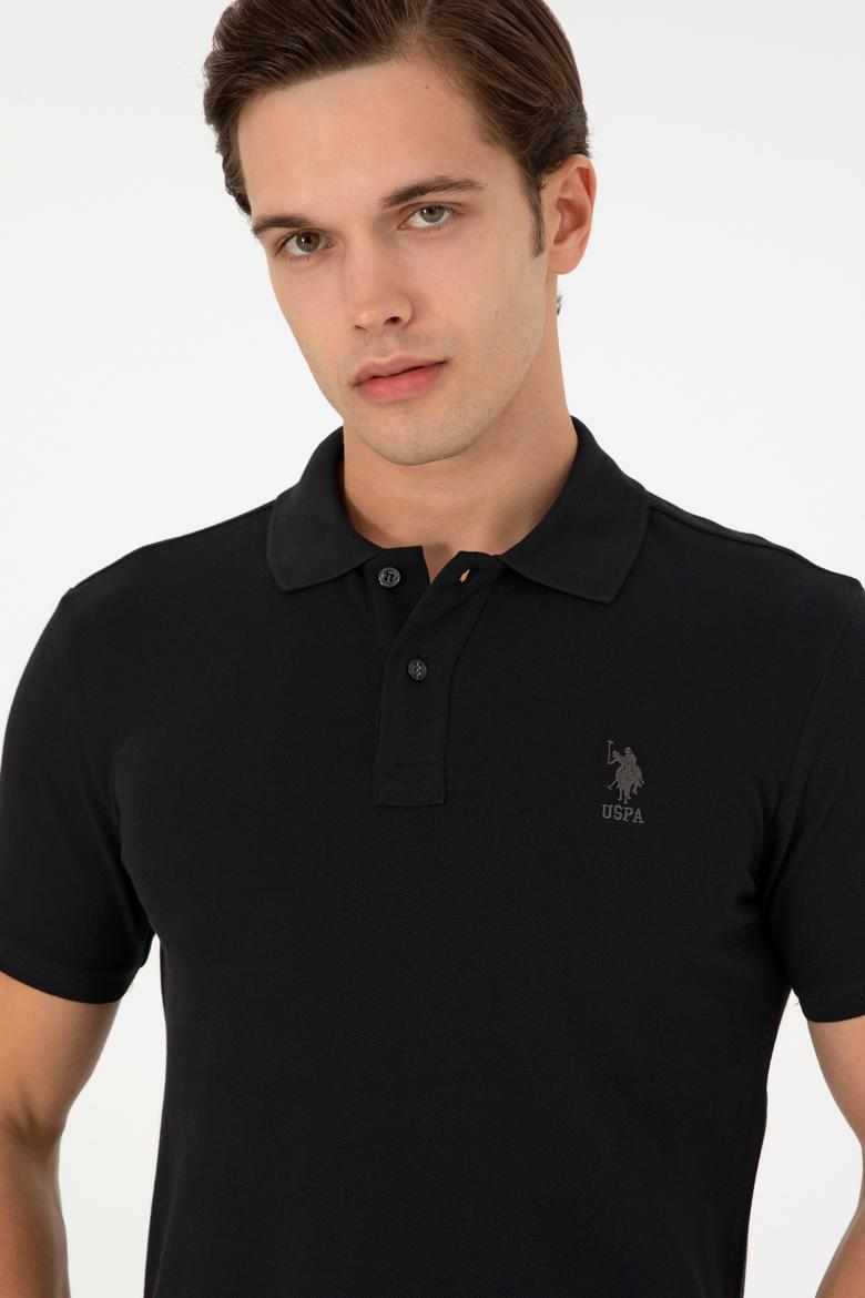 Erkek Siyah Basic Tişört - 50297456011