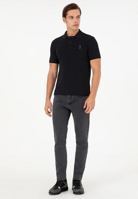 Erkek Siyah Basic Tişört - 50297456011