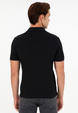 Erkek Siyah Basic Tişört - 50297456011