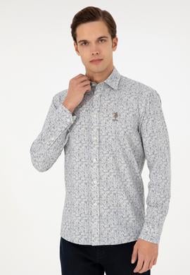 Erkek Taş Uzun Kollu Gömlek - 50296608025