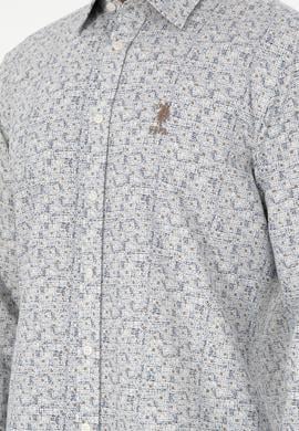 Erkek Taş Uzun Kollu Gömlek - 50296608025